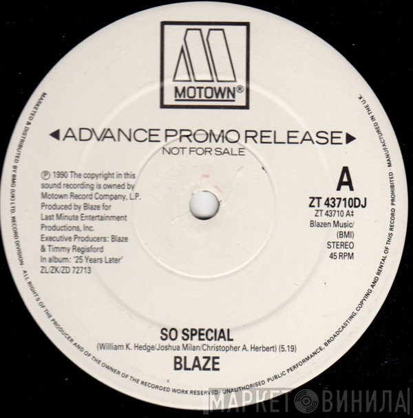 Blaze - So Special