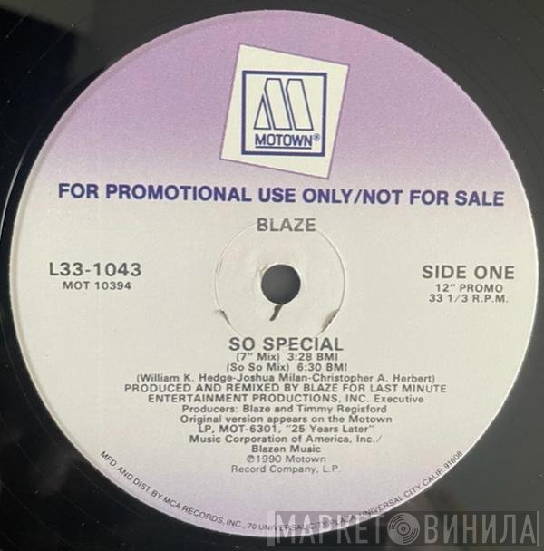Blaze - So Special