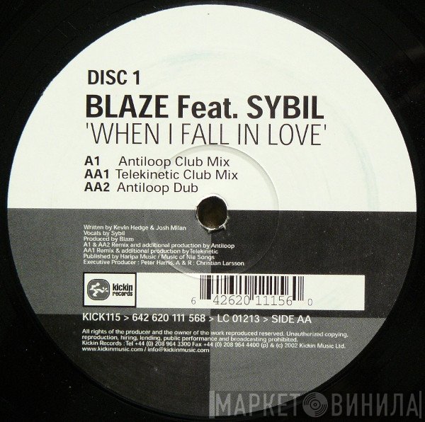 Blaze, Sybil - When I Fall In Love (Disc 1)