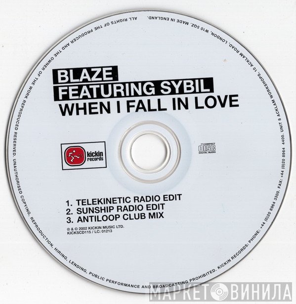 Blaze, Sybil - When I Fall In Love