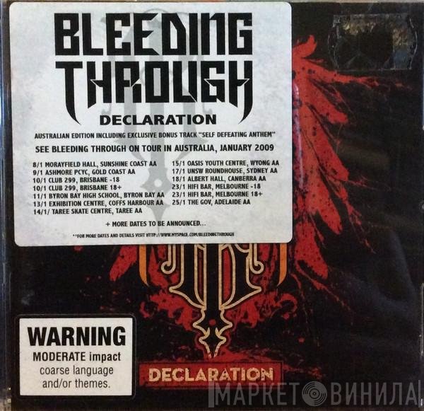 Bleeding Through  - Declaration