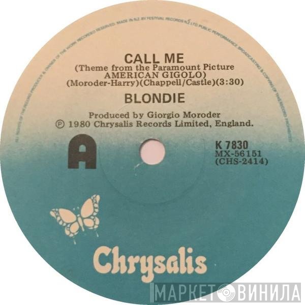 Blondie / Giorgio Moroder  - Call Me