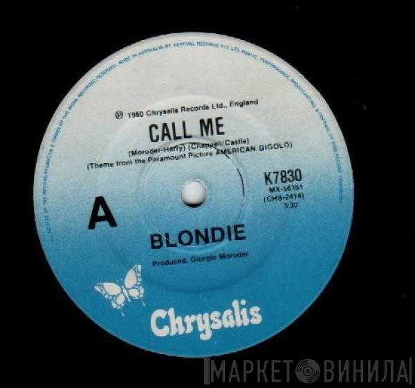 Blondie / Giorgio Moroder  - Call Me