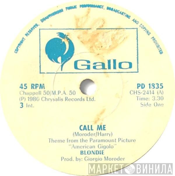 Blondie  - Call Me