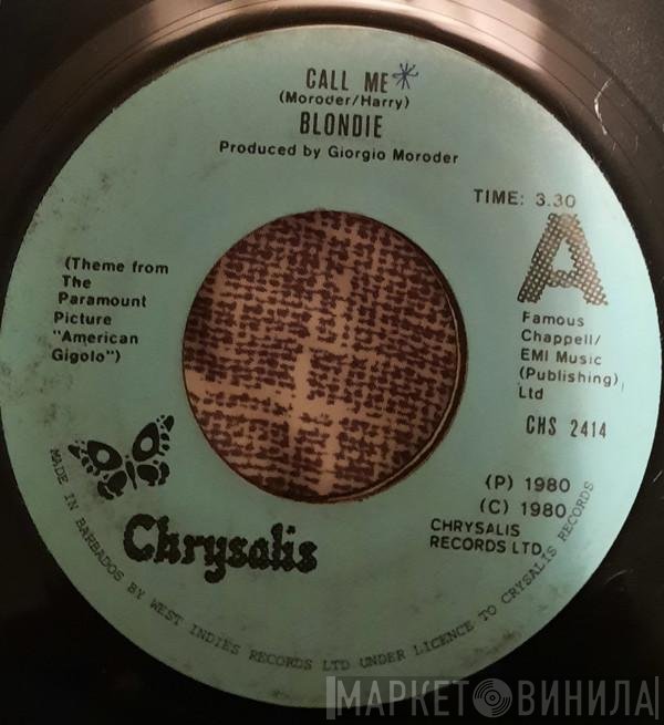 Blondie  - Call Me