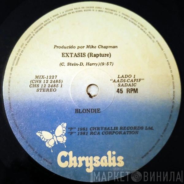 Blondie  - Extasis = Rapture