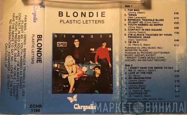 Blondie  - Plastic Letters