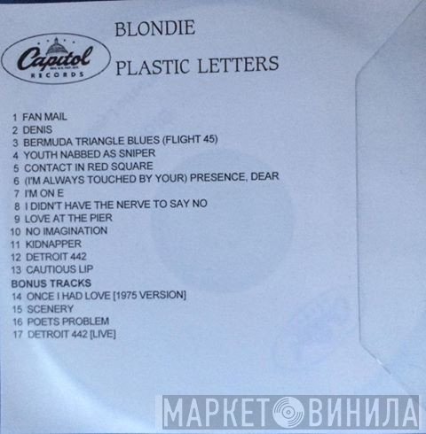 Blondie  - Plastic Letters
