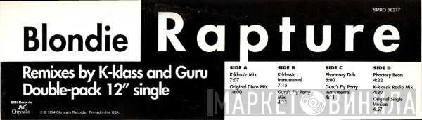 Blondie  - Rapture