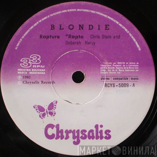 Blondie  - Rapture