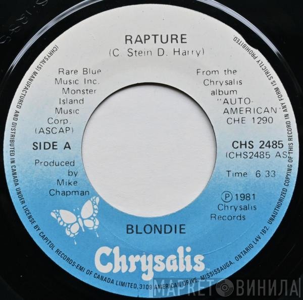 Blondie  - Rapture