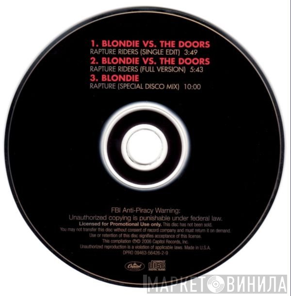 Blondie vs. The Doors  - Rapture Riders