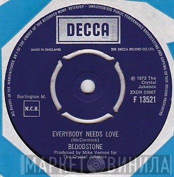 Bloodstone - Everybody Needs Love / That's Not How It Goes