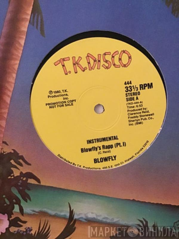 Blowfly  - Blowfly’s Rapp Instrumental