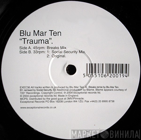 Blu Mar Ten  - Trauma