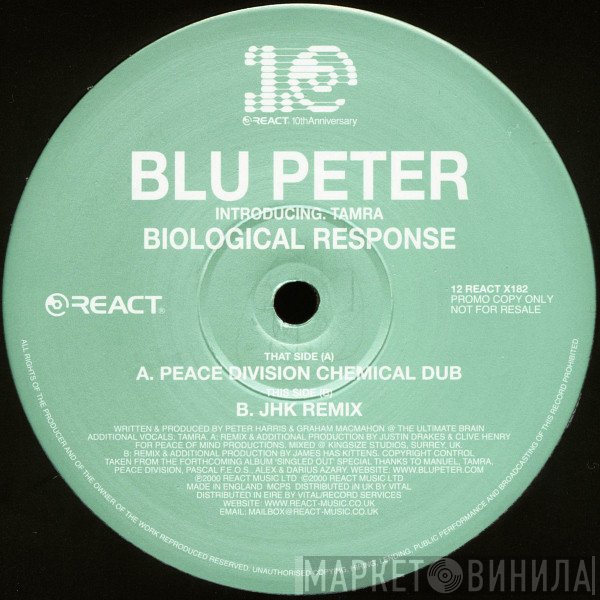 Blu Peter, Tamra Keenan - Biological Response