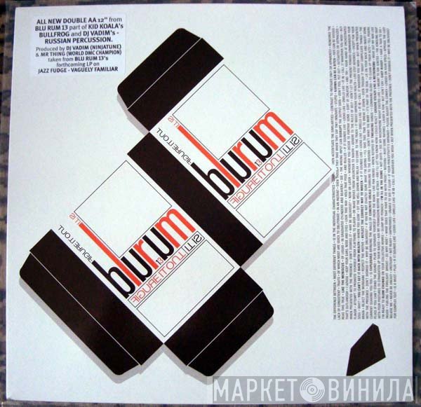 Blu Rum 13 - Figure It Out / It Is