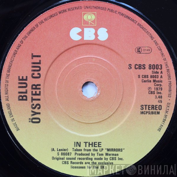 Blue Öyster Cult  - In Thee