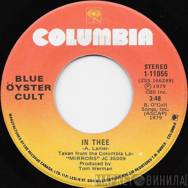Blue Öyster Cult  - In Thee