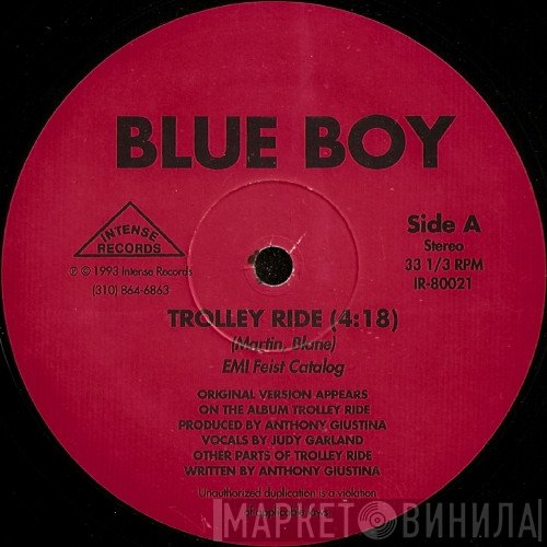 Blue Boy  - Trolley Ride / Hip Hop Will Never Stop