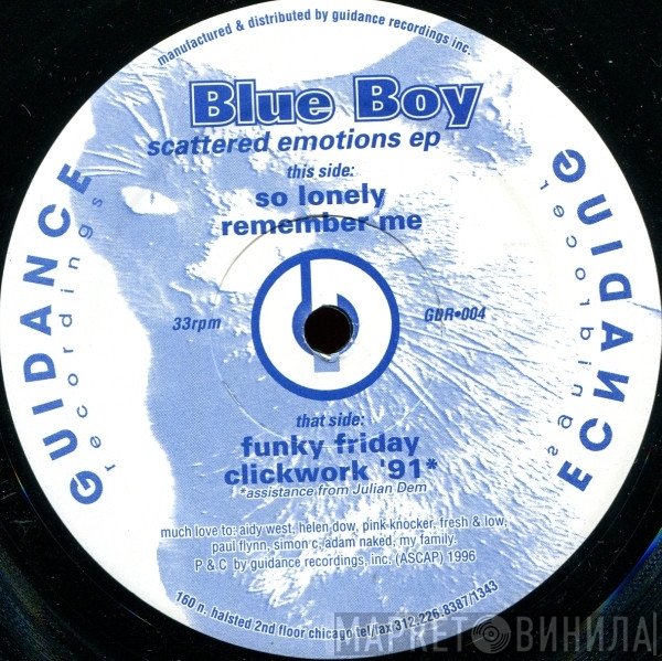 Blue Boy - Scattered Emotions EP