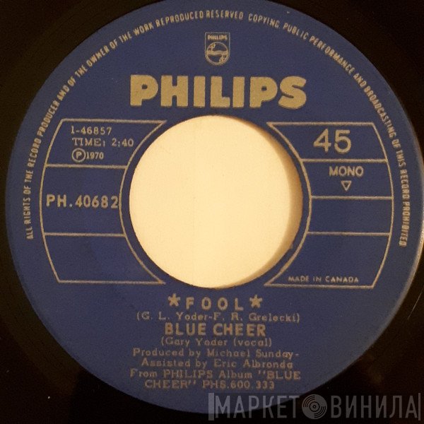 Blue Cheer  - Fool