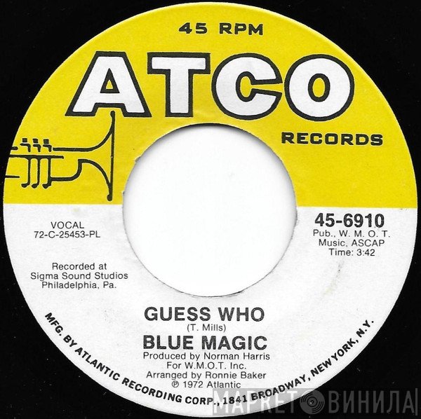 Blue Magic  - Guess Who / Spell