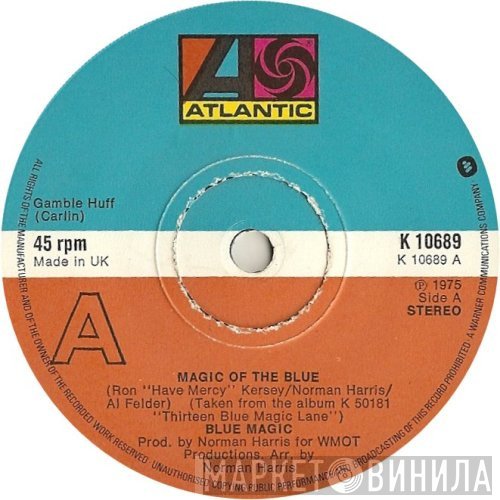 Blue Magic - Magic Of The Blue / Stop To Start