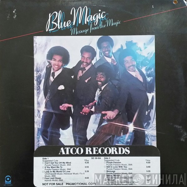 Blue Magic  - Message From The Magic
