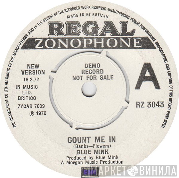Blue Mink  - Count Me In