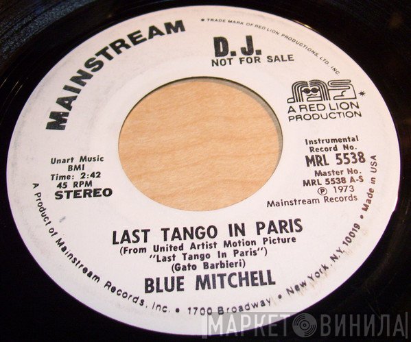 Blue Mitchell  - Last Tango In Paris