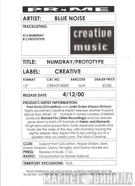 Blue Noise - Numdray / Prototype