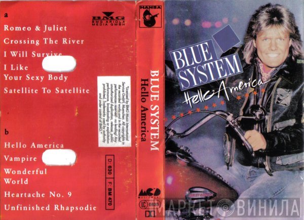 Blue System  - Hello America