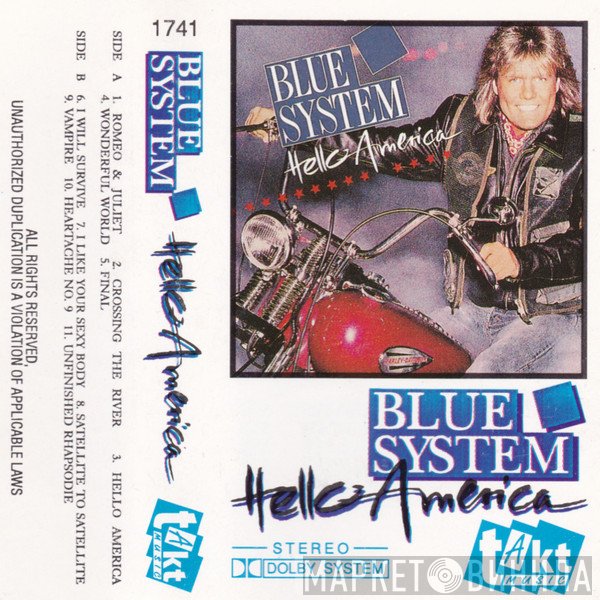 Blue System  - Hello America