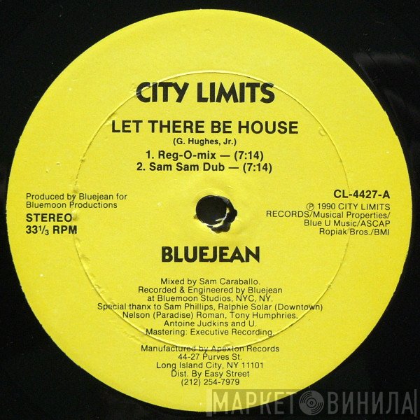 Bluejean - Let There Be House