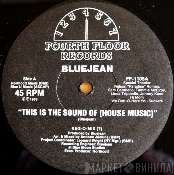 Bluejean - This Is The Sound Of (House Music)