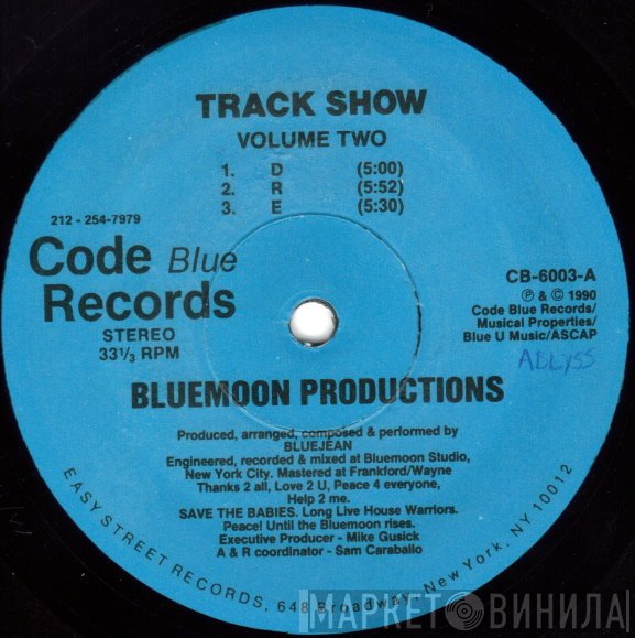 Bluemoon Productions - Track Show (Volume Two)