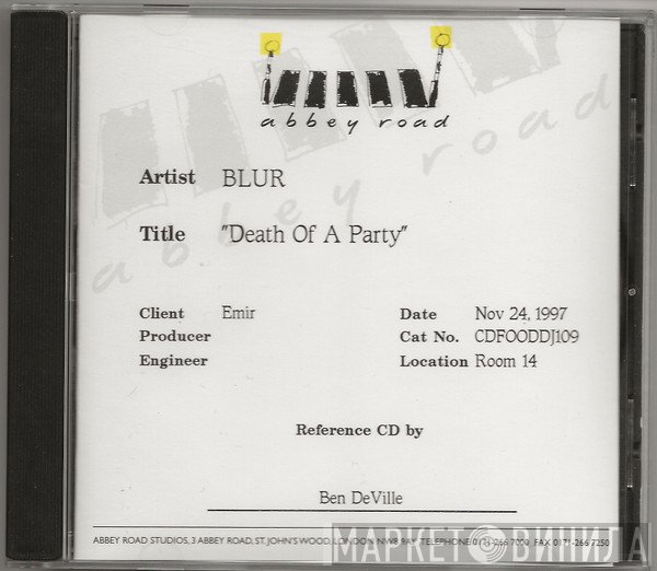 Blur  - Death Of A Party