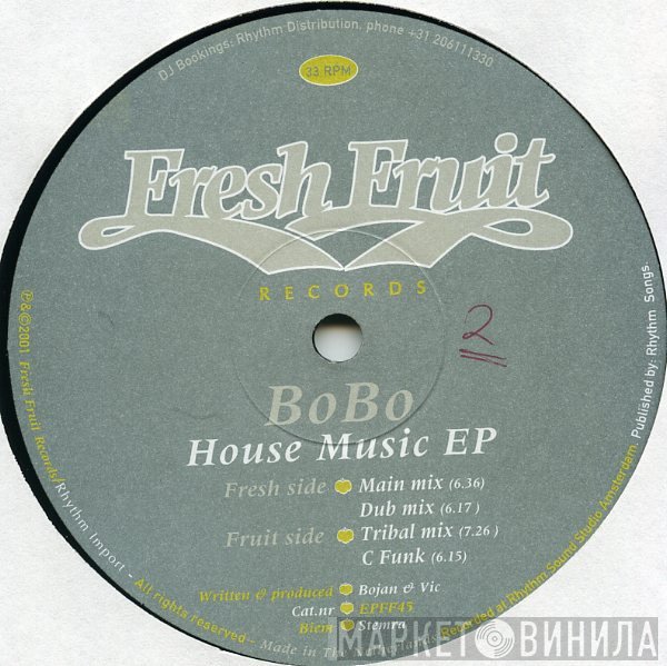BoBo - House Music EP