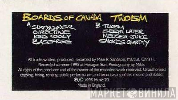 Boards Of Canada  - Twoism