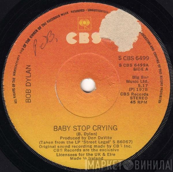 Bob Dylan  - Baby Stop Crying