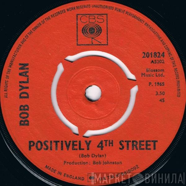 Bob Dylan - Positively 4th Street