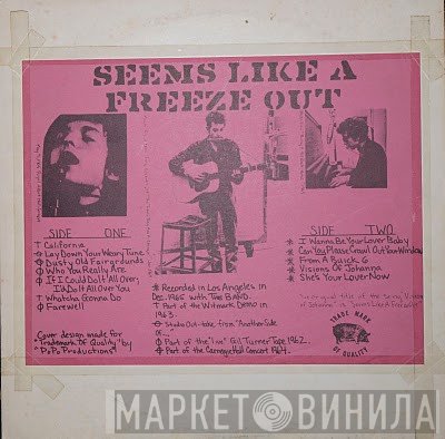 Bob Dylan  - Seems Like A Freeze Out