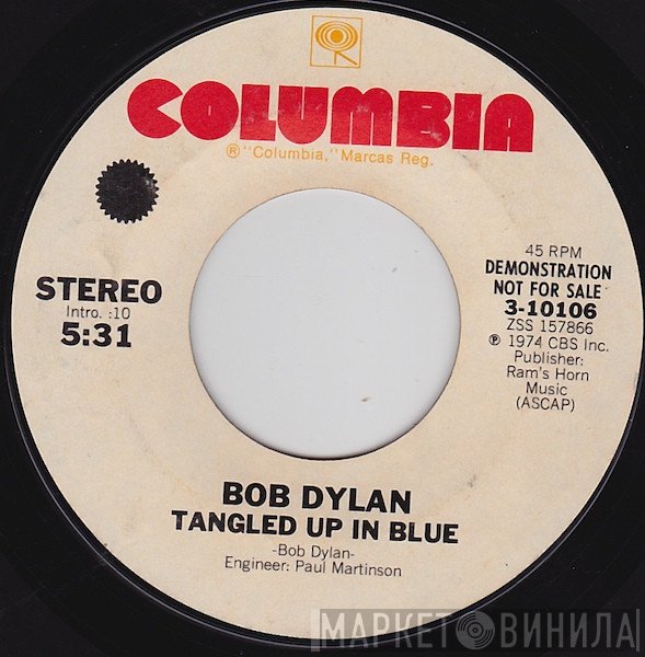 Bob Dylan  - Tangled Up In Blue