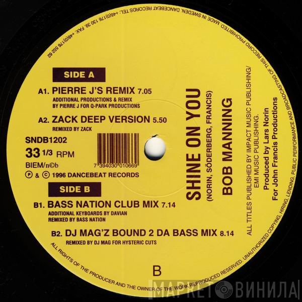 Bob Manning - Shine On You