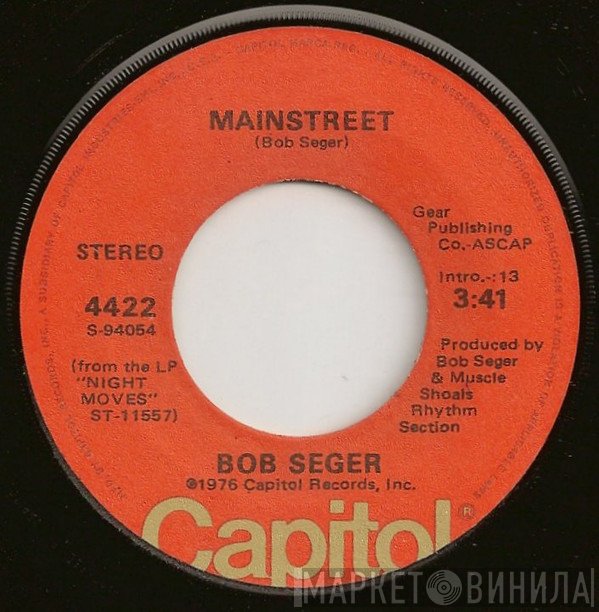 Bob Seger  - Mainstreet