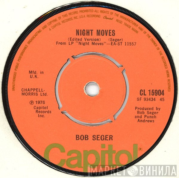 Bob Seger - Night Moves