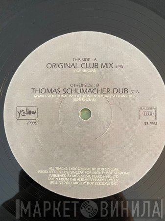 Bob Sinclar  - Ich Rocke
