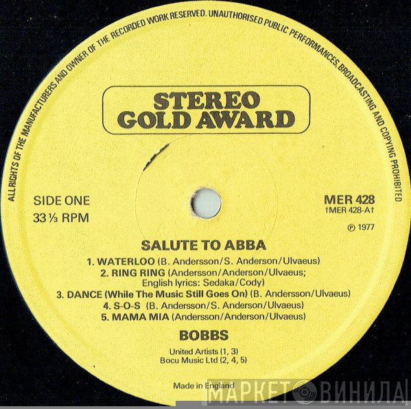 Bobbs - Salute To ABBA