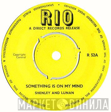 Bobby Aitken, Shenley And Lunan - Something Is On My Mind / The Rain Came Tumbling Down